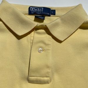 Polo Ralph Lauren Men's Yellow Polo Shirt